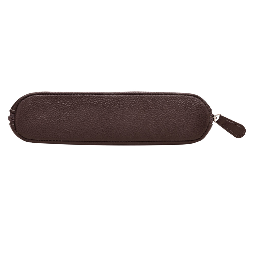 Hiroshi Brown and Tan Pencil Case - Image 7