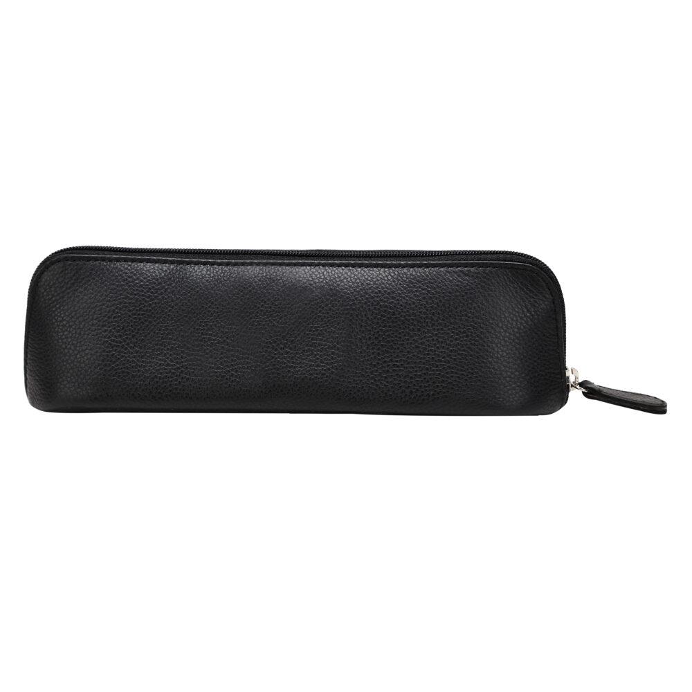 Hiroshi Black and Tan Pencil Case - Image 5